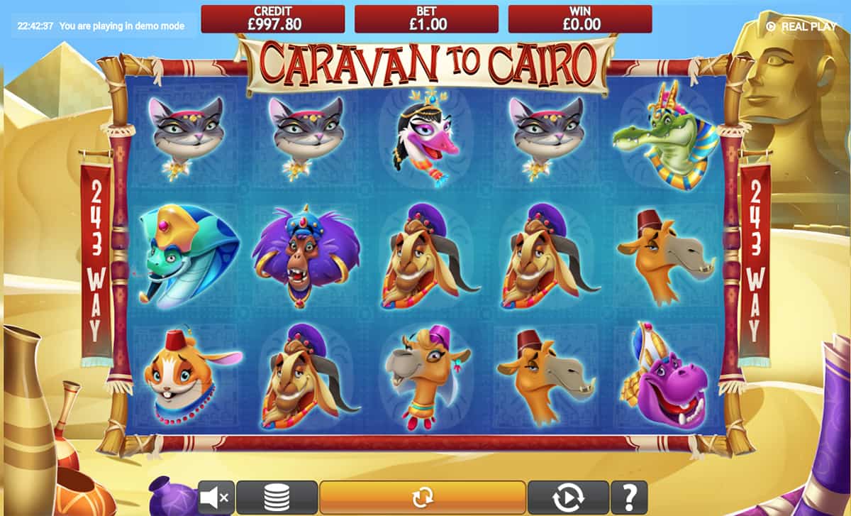 Caravan to Cairo Jackpot Slot Game