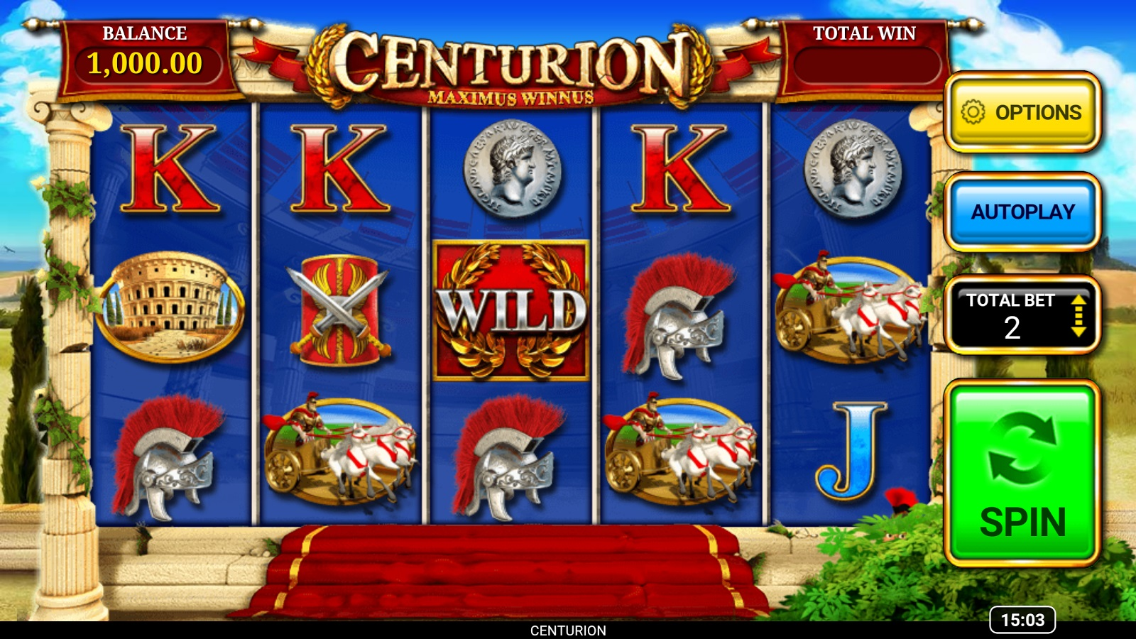 Centurion Slot Game