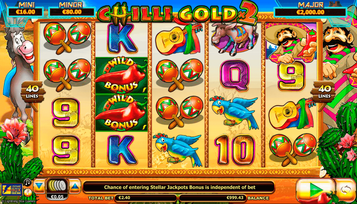 Chilli Gold 2 Slots Racer