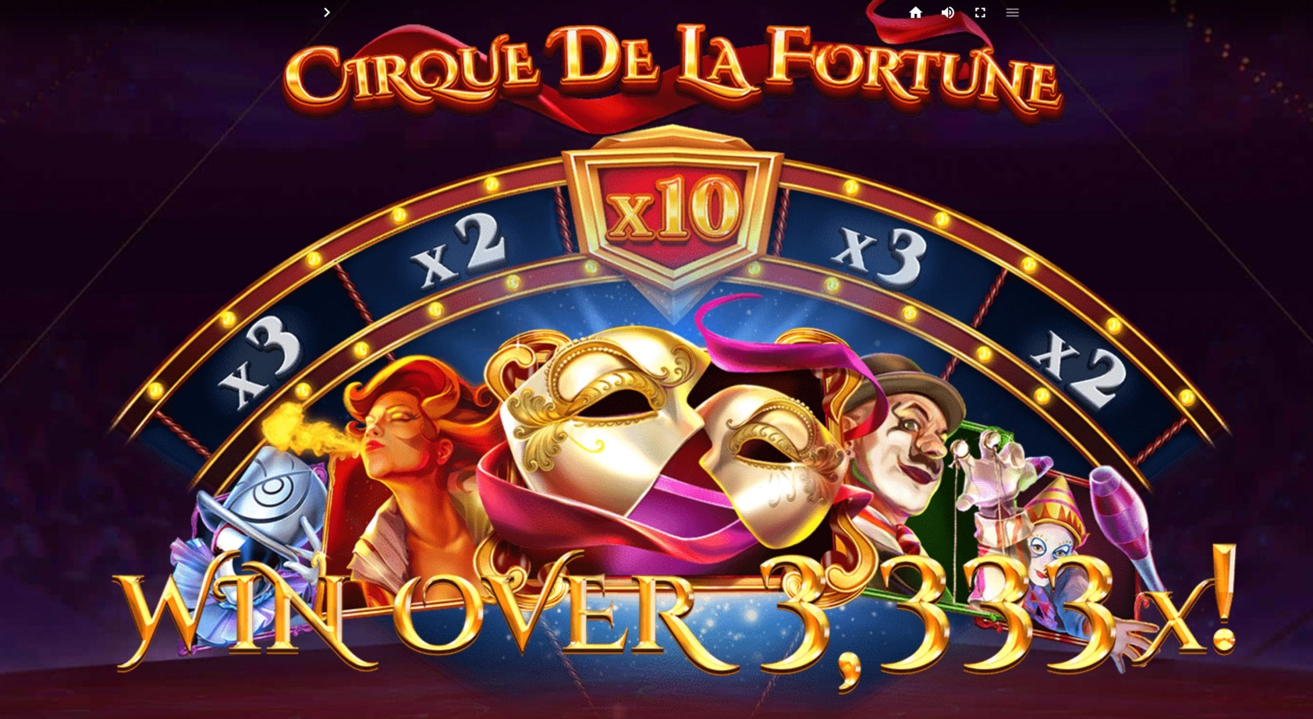 Cirque De La Fortune Slot Slots Racer