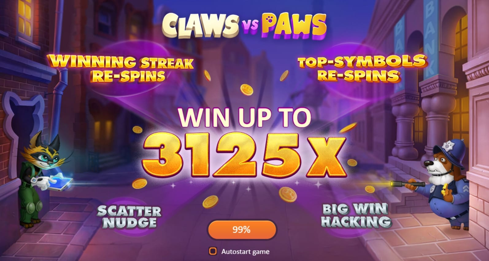 Claws Vs. Paws Free Slots Online