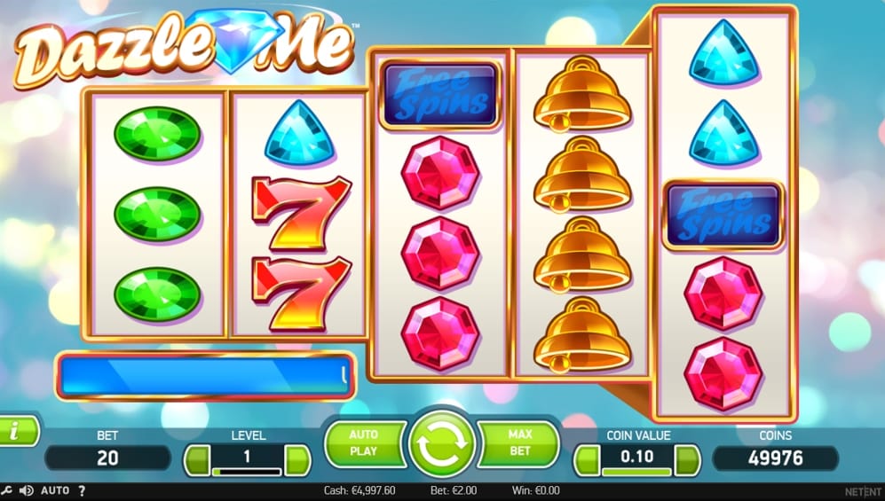 Dazzle Me Slot Gameplay