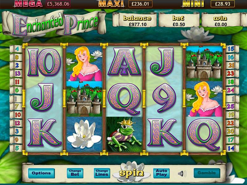 Enchanted Prince Jackpot Slot Game