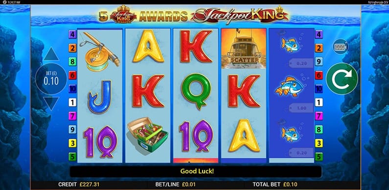 Fishin’ Frenzy Jackpot King Free Slots