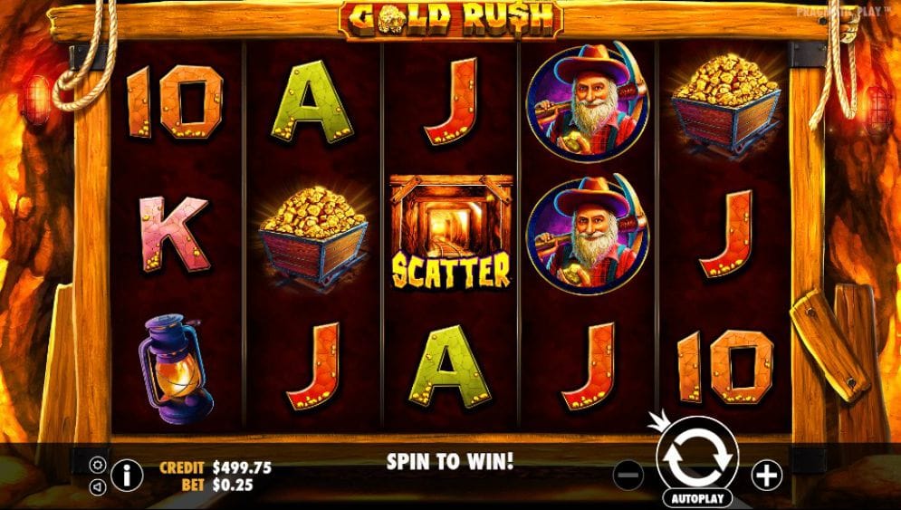 Gold Rush Gameplay Video Game