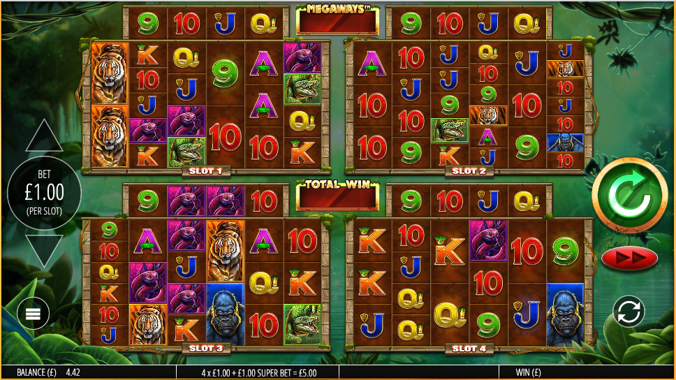 Gorilla Gold Megaways Slots Games