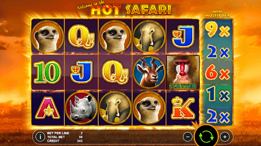 hot safari slots racer online slot