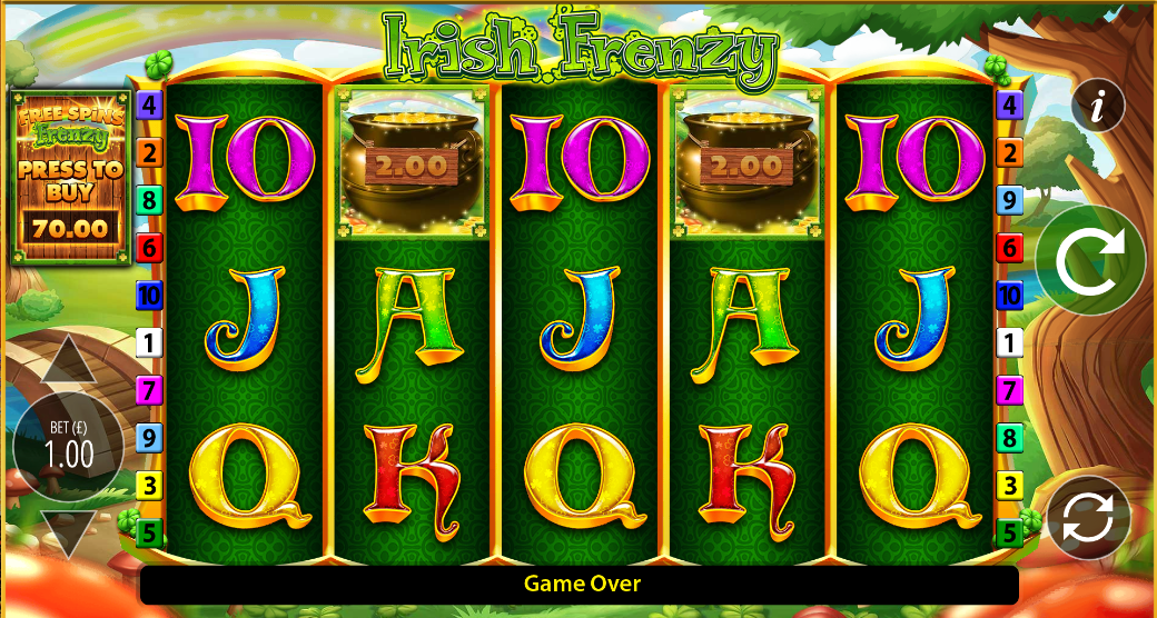 Irish Frenzy Video Slots