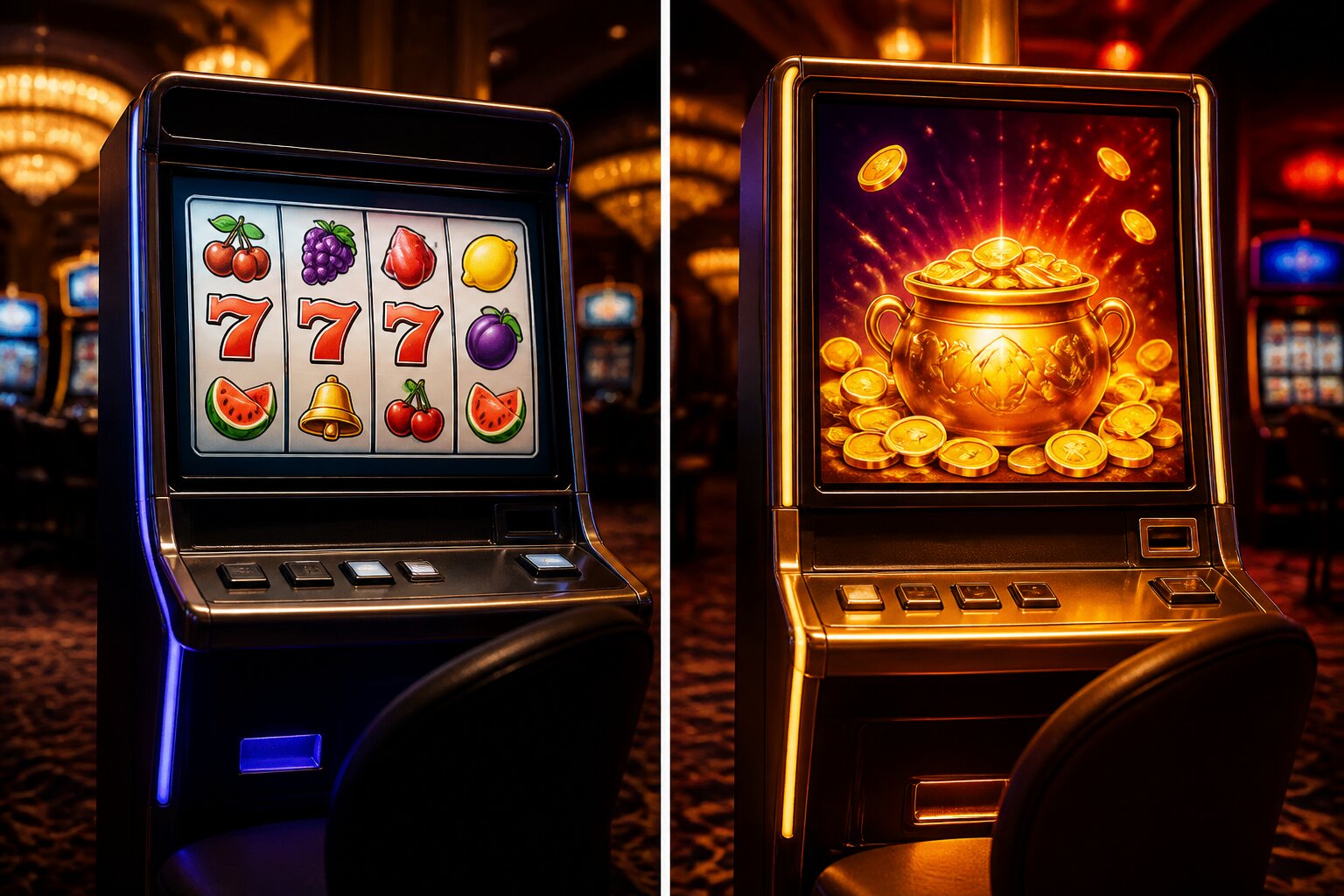 Regular Slots vs Jackpot Slots: Key Features, RTP & Gameplay Differences