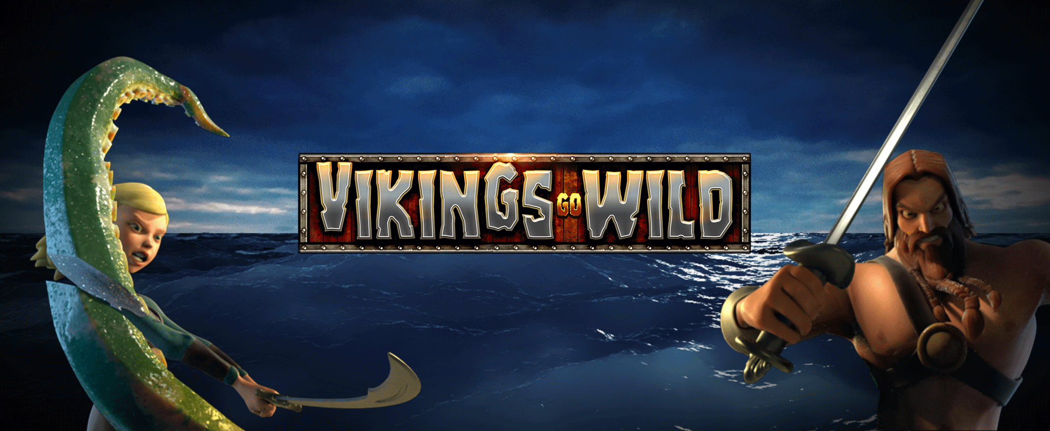 Vikings Go Wild slot logo