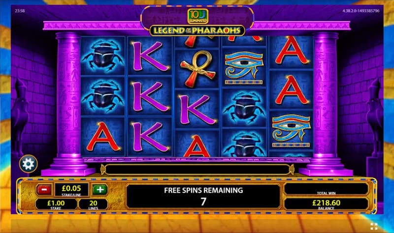 Legend of the Pharaohs Slot Online