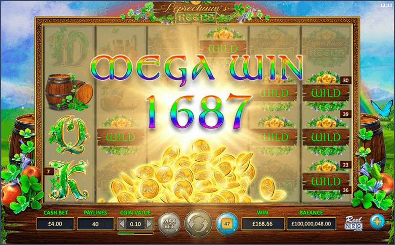 Leprechaun’s Reels Slots Big Win