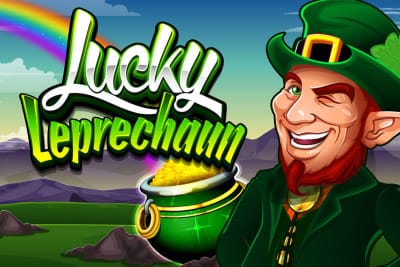 lucky leprechaun slot logo