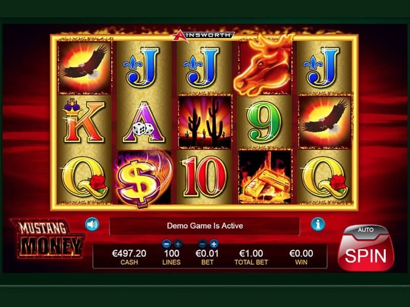 Mustang Money Slot Gameplay