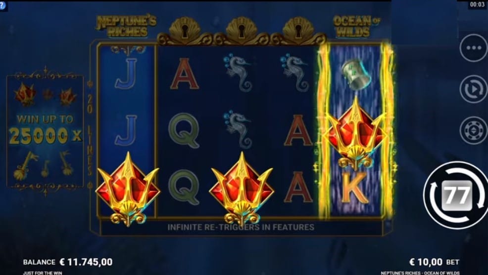 Neptune’s Riches: Ocean of Wilds Slots Crowns
