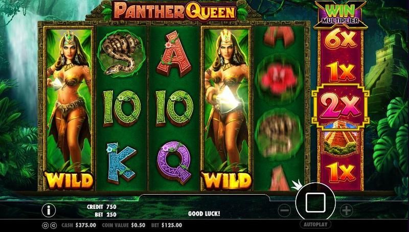 Panther Queen Slot Logo Slots Racer