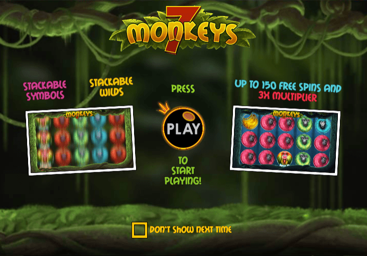 7 Monkeys Slots Gameplay