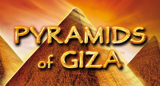 Pyramids of Giza Slot Logo Slots Racer