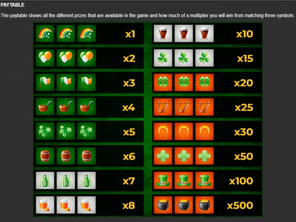 Rainbow 3x3 Slot Symbols