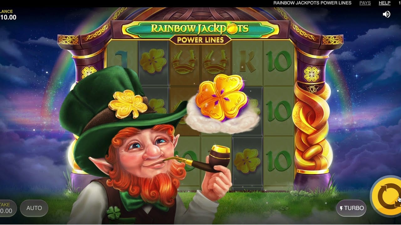 Rainbow Jackpots Power Lines Online slot