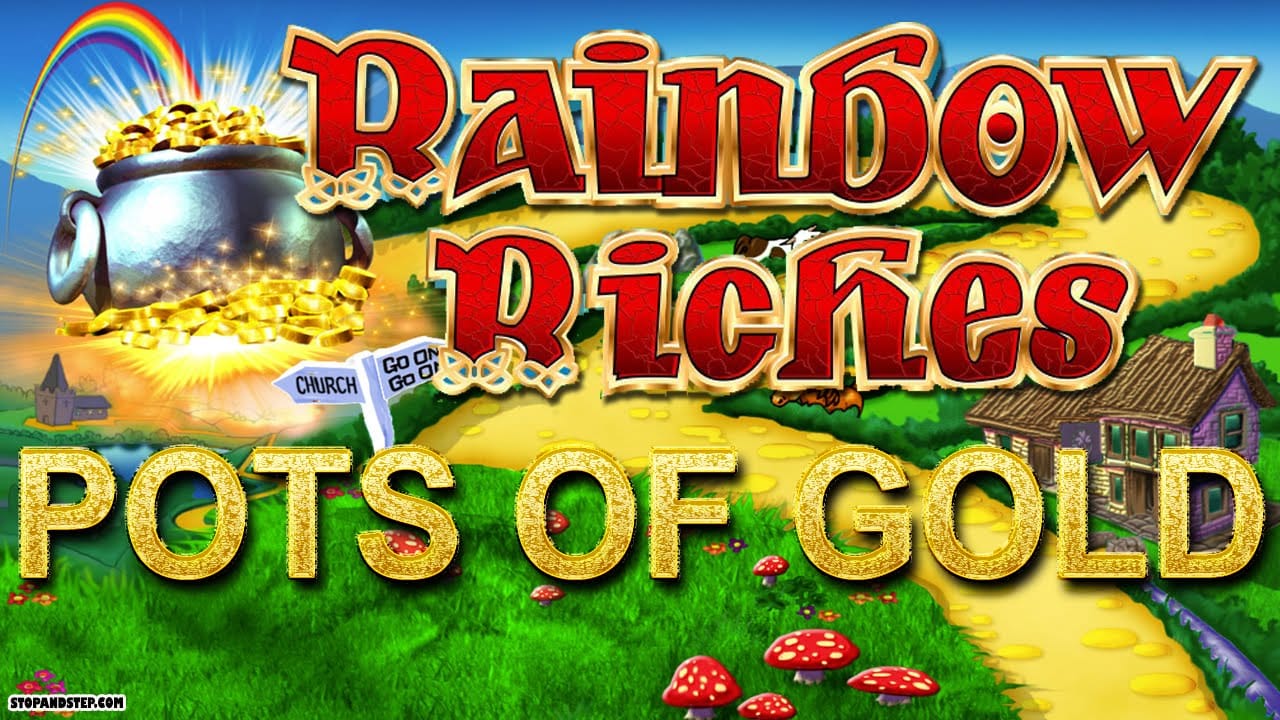 Rainbow Riches Pots of Gold Slot Slots Racer