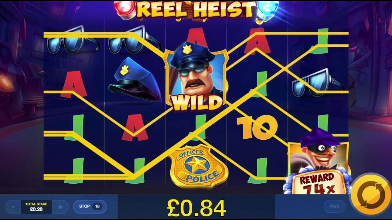 Reel Heist Free Slots