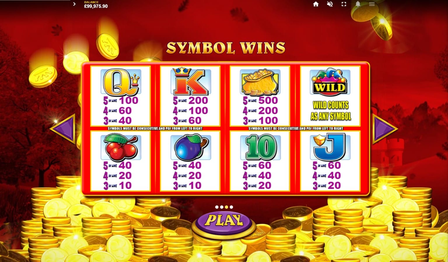 Reel King Mega Slot Symbols