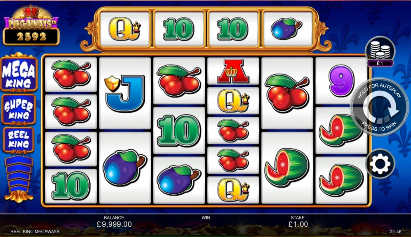 Reel King Megaways Slot Game