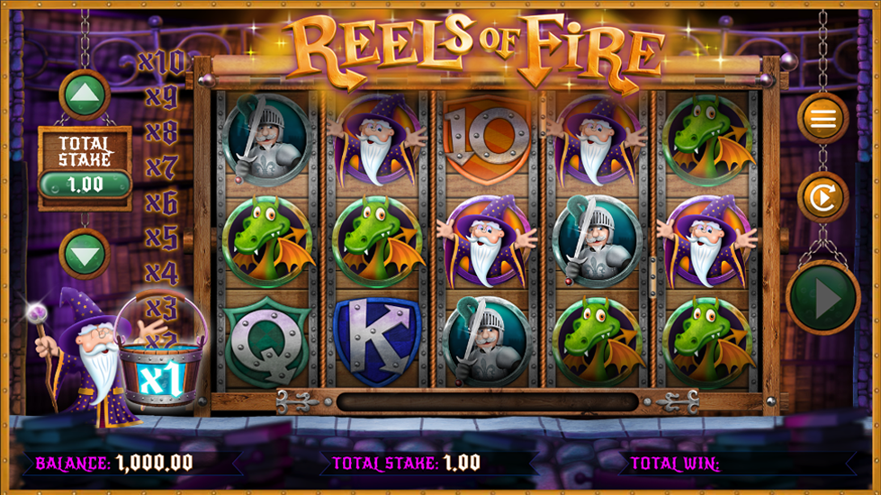 Reels of Fire Slots Game