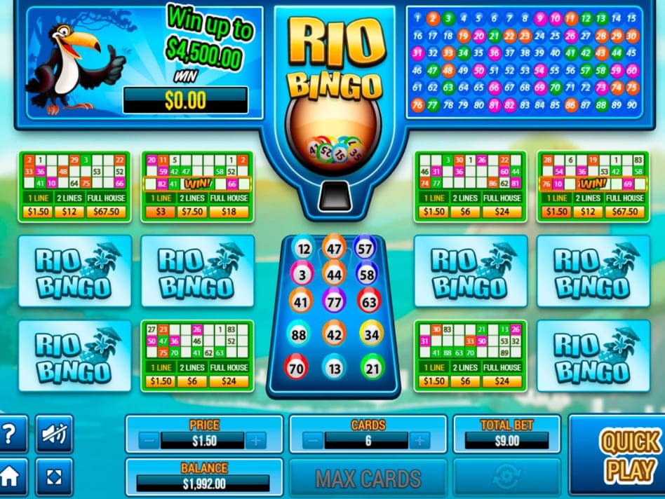 Rio Bingo Slot Game