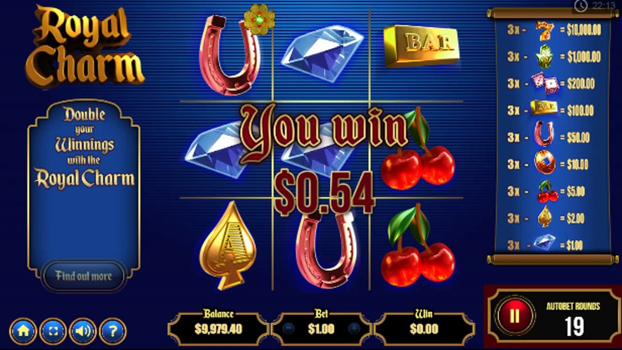 Royal Charm Slot Gameplay