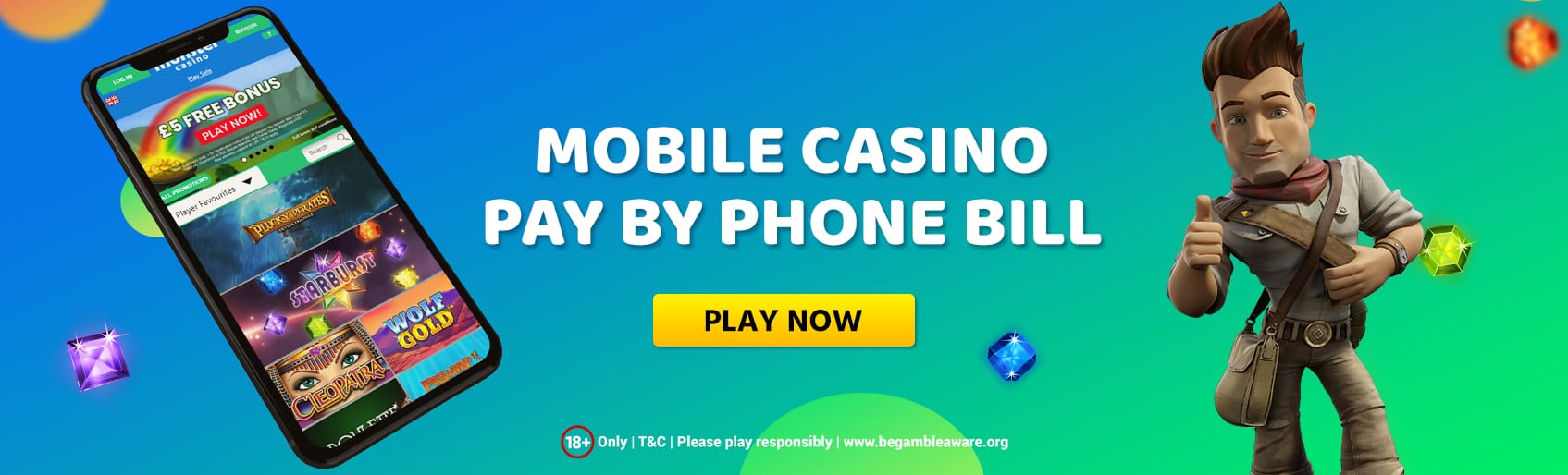 Pros of Pay by Mobile Casino
