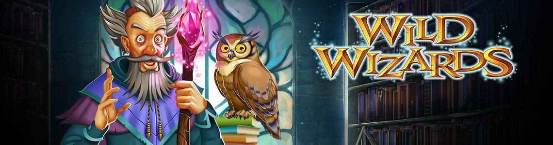 Wild Wizards Slot Logo Slots Racer