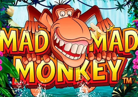 Mad Mad Monkey slot game logo