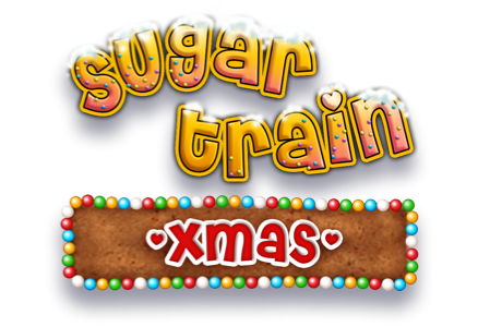 Sugar Train Xmas Slot Logo Slots Racer