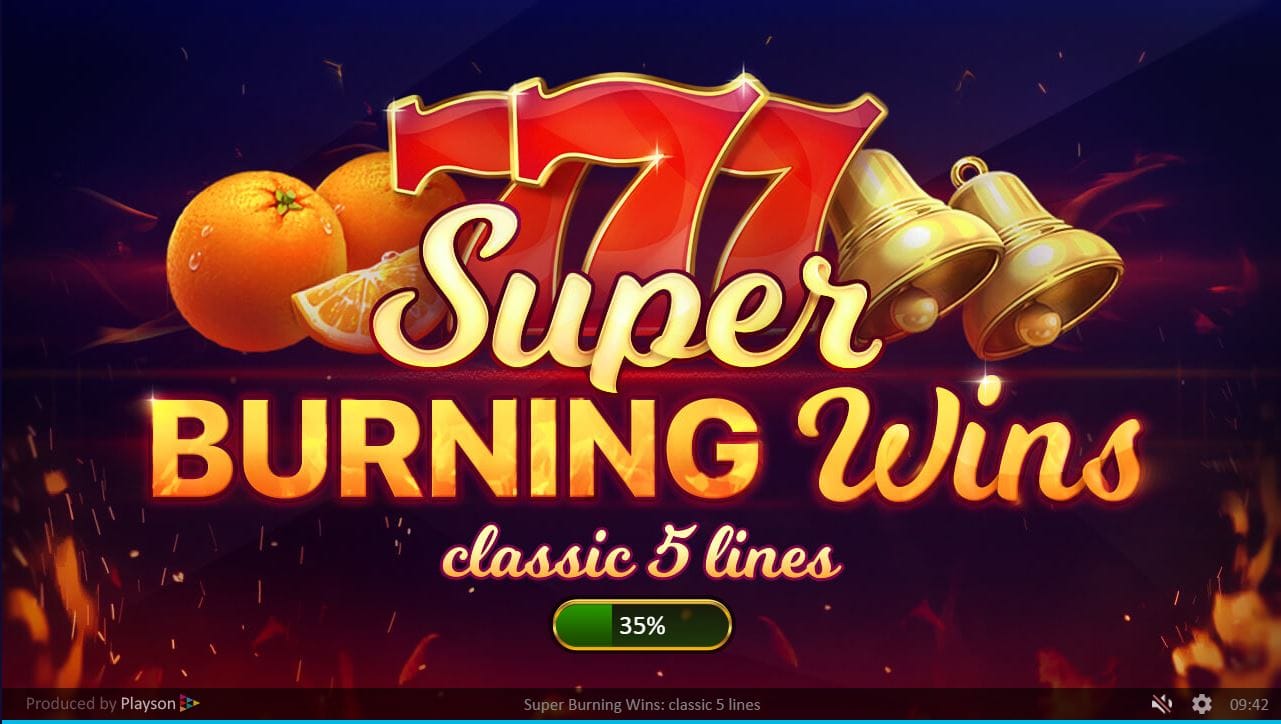 super burning wins slots racer