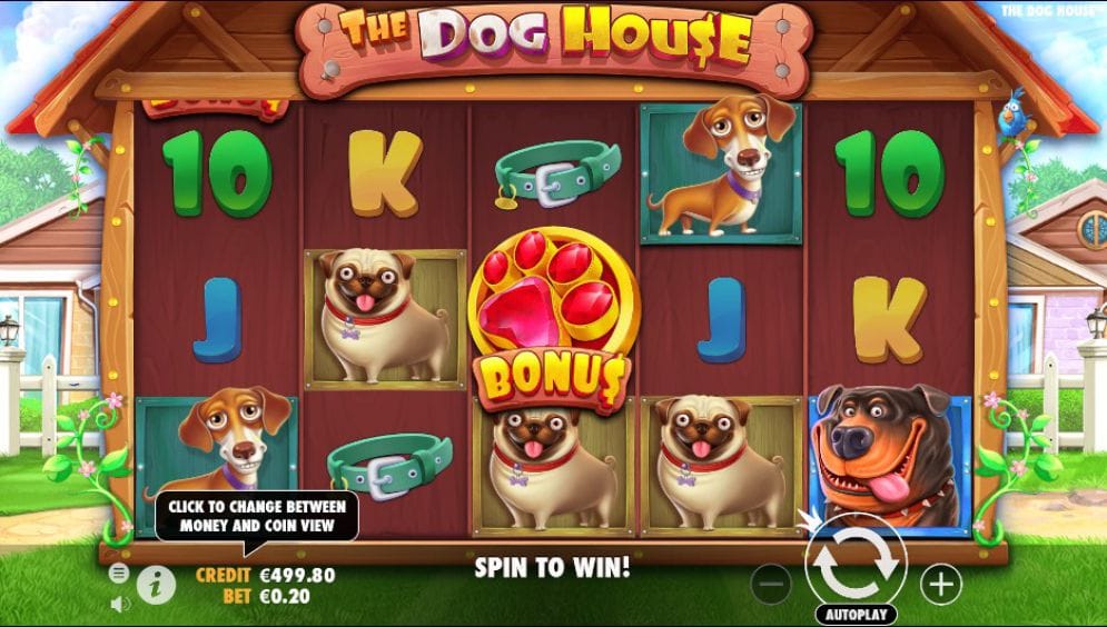 The Dog House Slot Gameplay