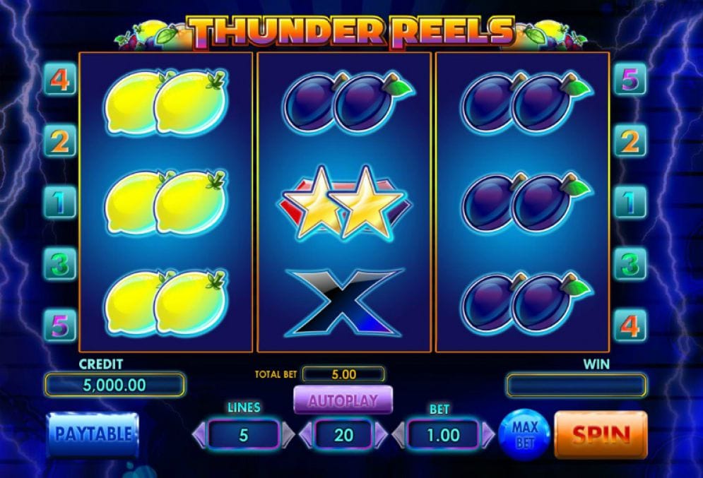 Thunder Reels Slot Online