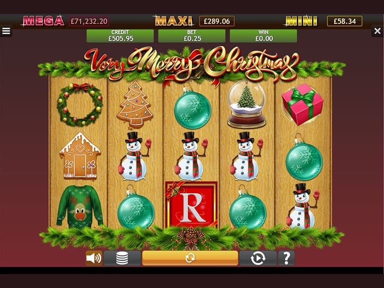 Very Merry Christmas Jackpot Slots Online