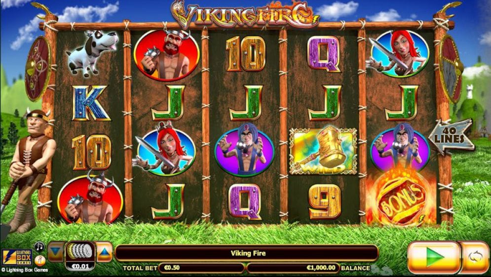 Viking Fire gameplay slot