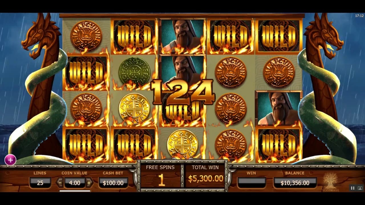 Vikings Go Wild casino gameplay