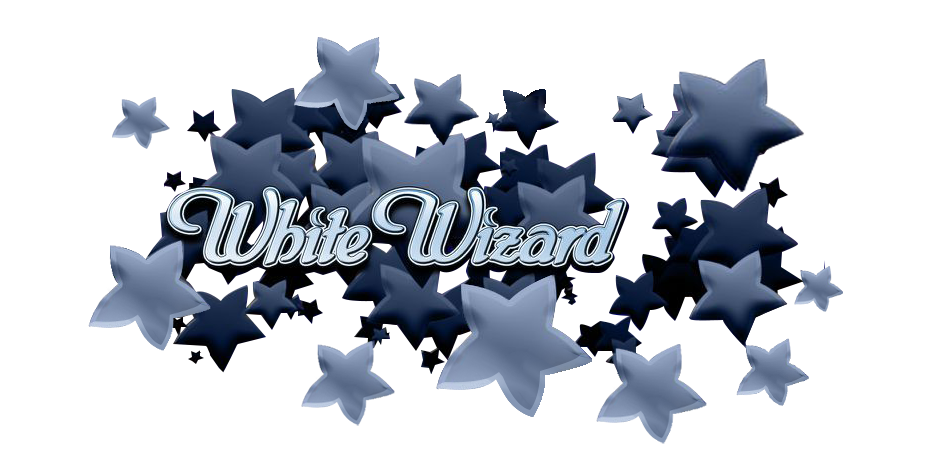 White Wizard Logo Slot