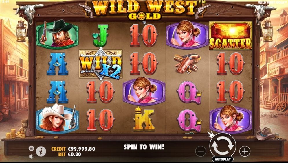 Wild West Gold Slots Game