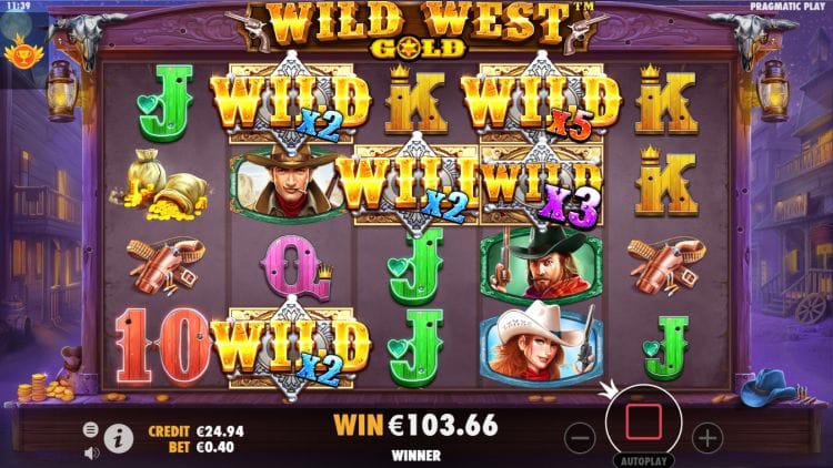 Wild West Gold Slots Wilds